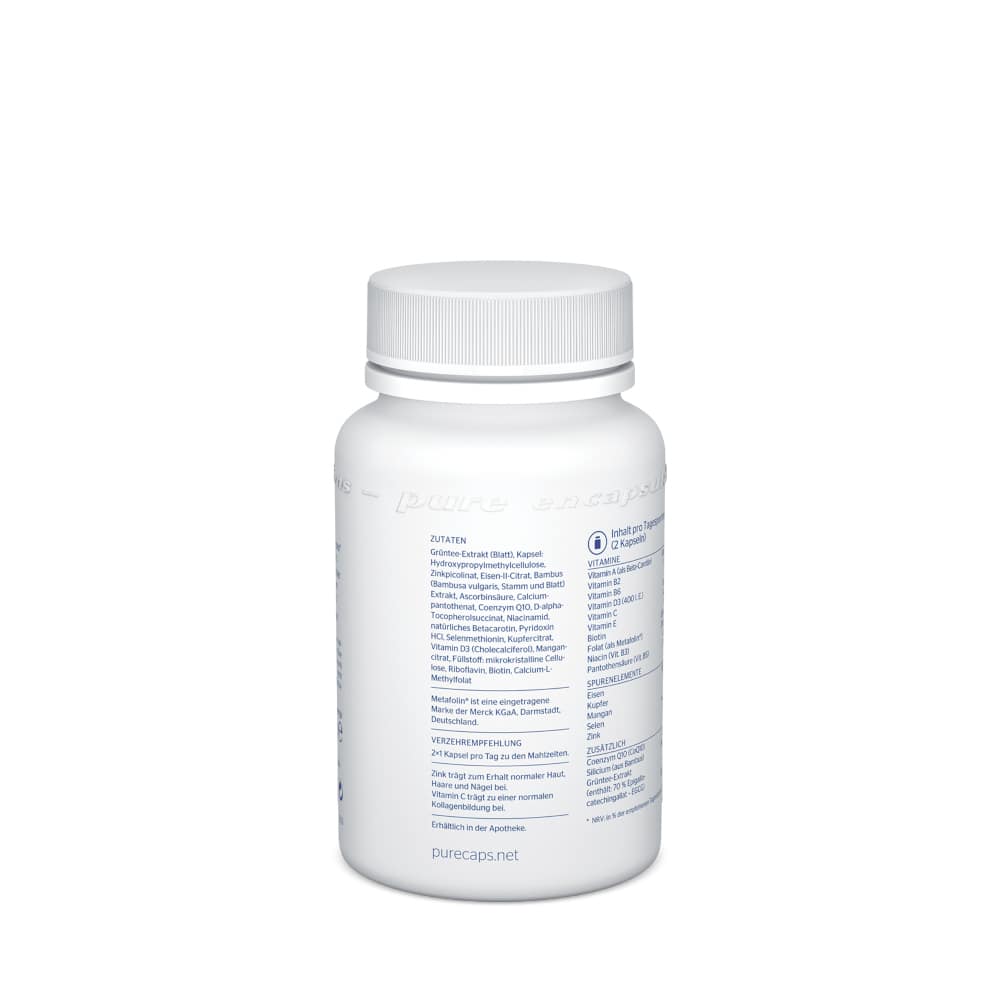 pure encapsulations Haut-Haare-Nägel  180 St Kapseln