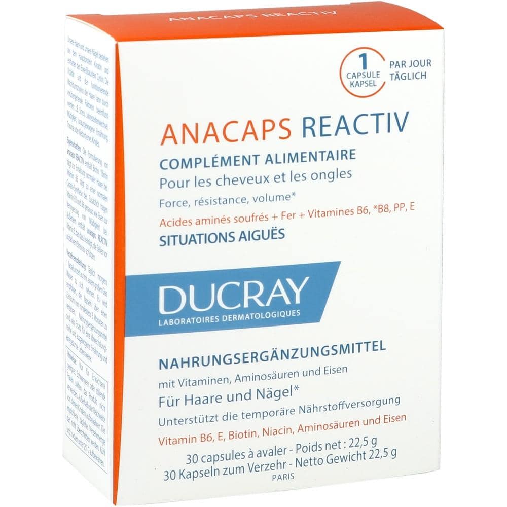 DUCRAY ANACAPS REACTIV 30 St Kapseln
