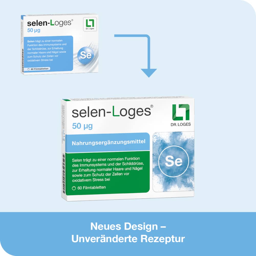 selen-Loges 50 µg 120 St Filmtabletten