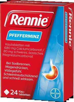 Rennie 24 St Kautabletten