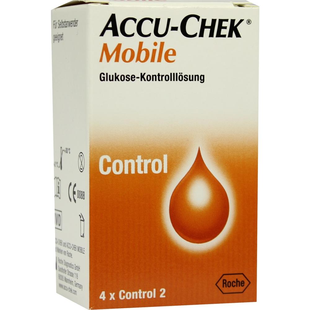 ACCU-CHEK Mobile Kontrolllösung 4 Einmalapplikat. 1X4 St Lösung