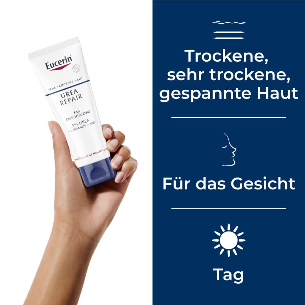 Eucerin UREA REPAIR GESICHTSCREME 5% TAG  50 ml Creme