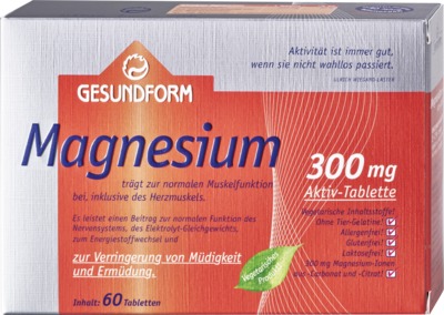 Gesundform Magnesium 300 Tabletten 60 St Tabletten