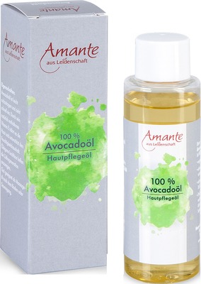 Avocado Öl 100% Rein Hautpflegeöl Amante  100 ml Öl