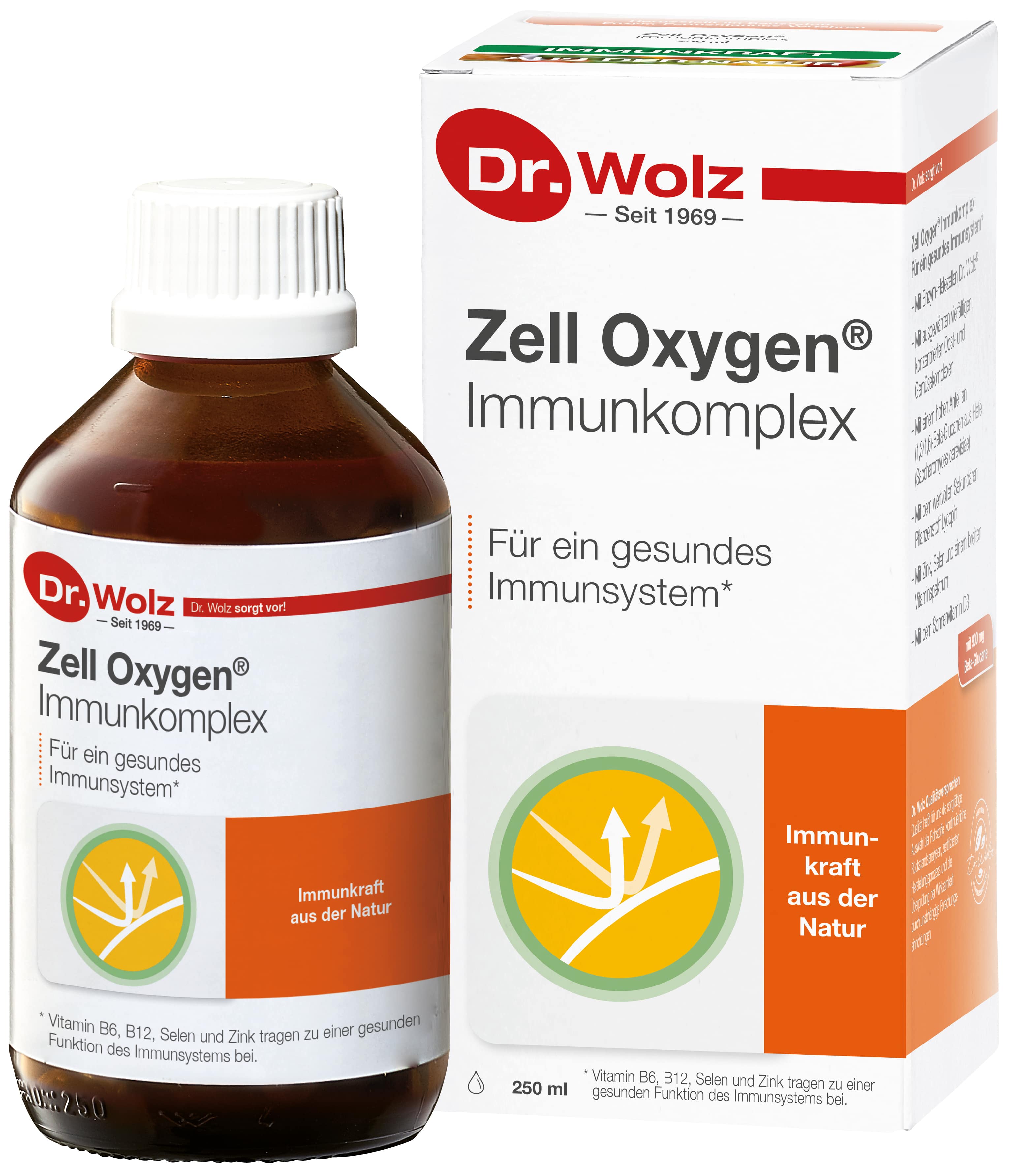 Dr. Wolz Zell Oxygen Immunkomplex 250 ml Flüssigkeit