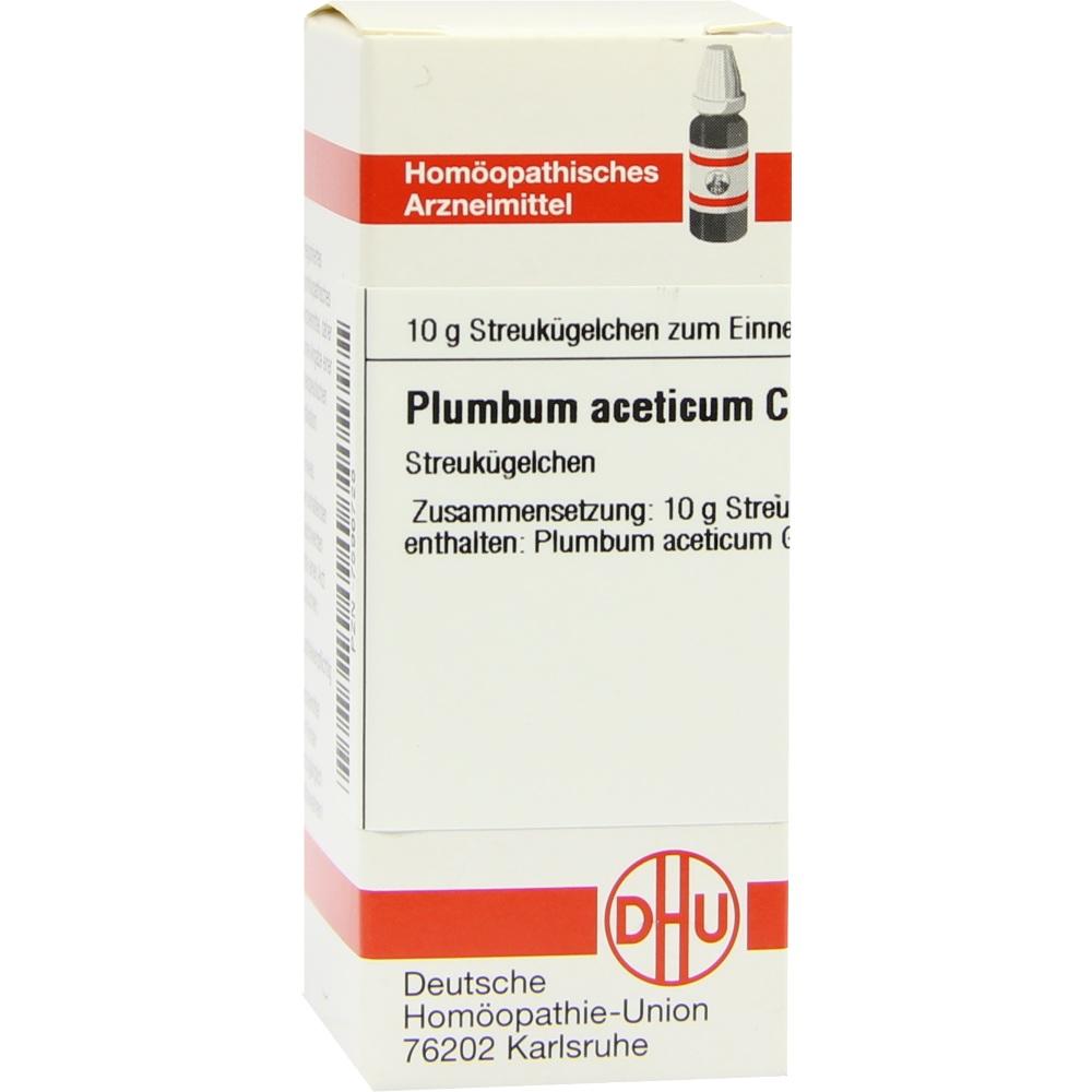 PLUMBUM ACETICUM C 30 Globuli 10 g Globuli