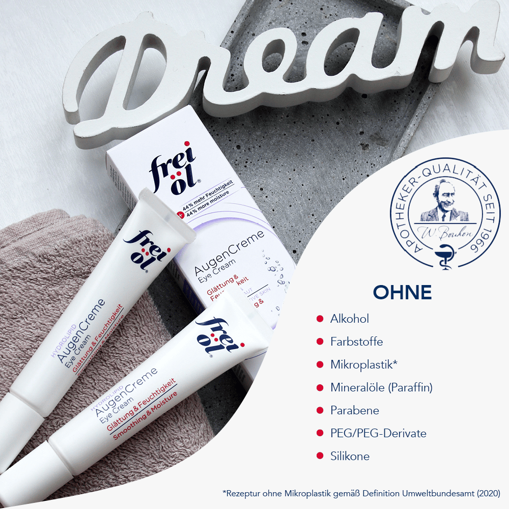 frei öl HYDROLIPID AugenCreme 15 ml Creme