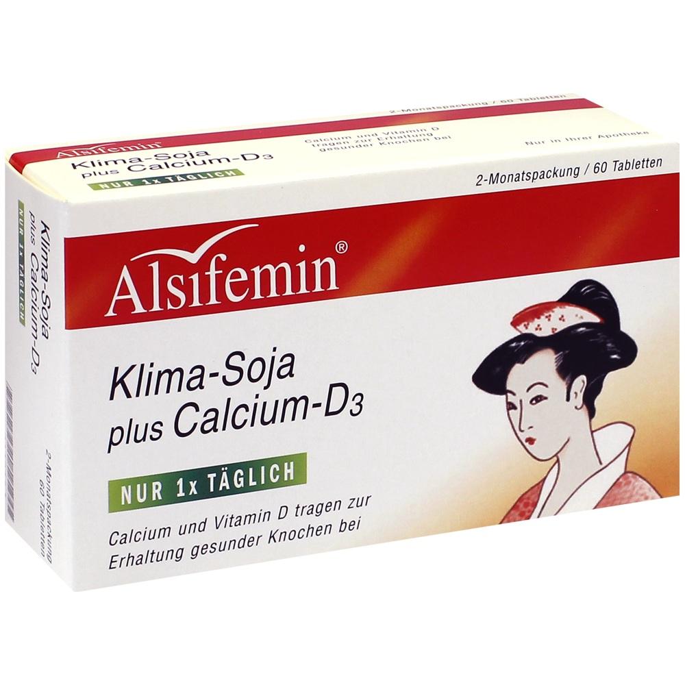 Alsifemin Klima-Soja plus Calcium-D 60 St Tabletten