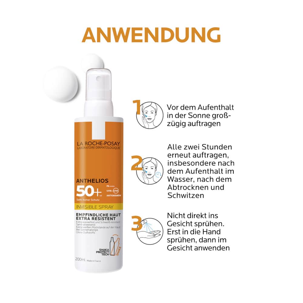 LA ROCHE-POSAY Anthelios Invisible Spray LSF 50+ 200 ml Spray