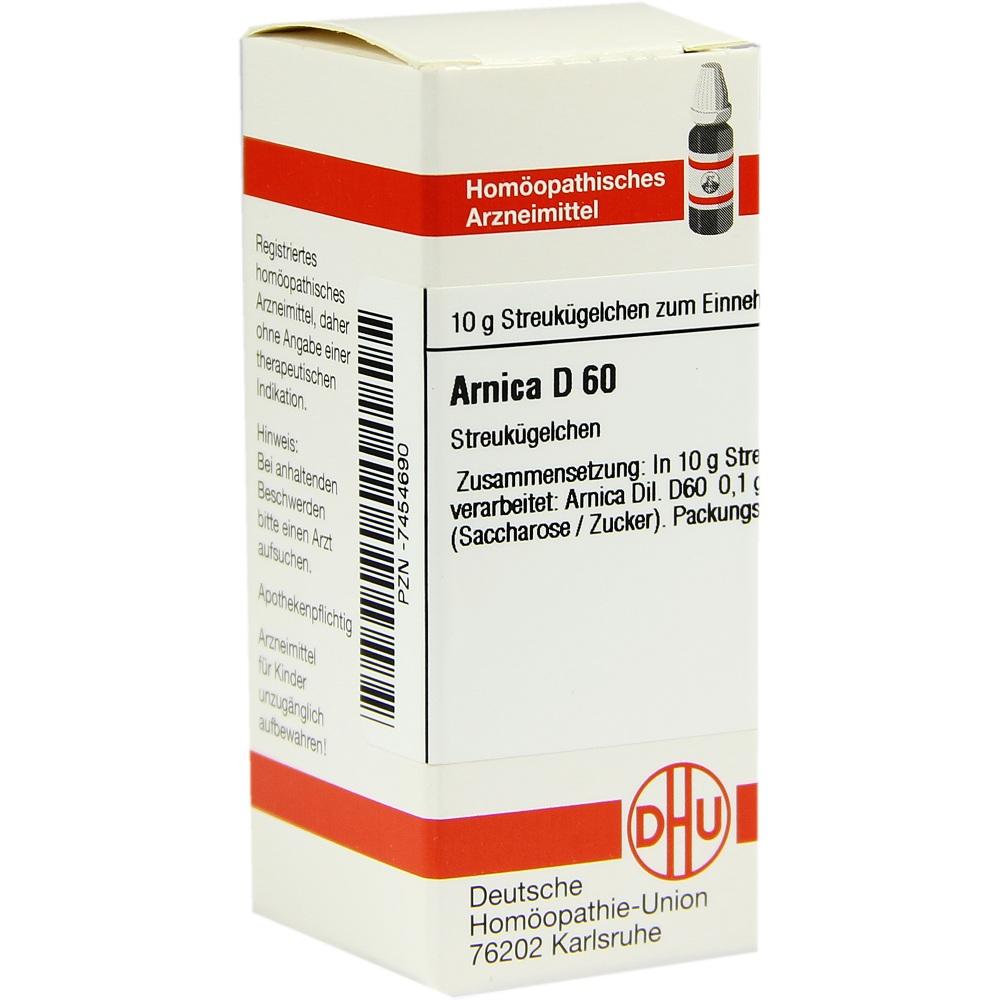 ARNICA D 60 Globuli 10 g Globuli