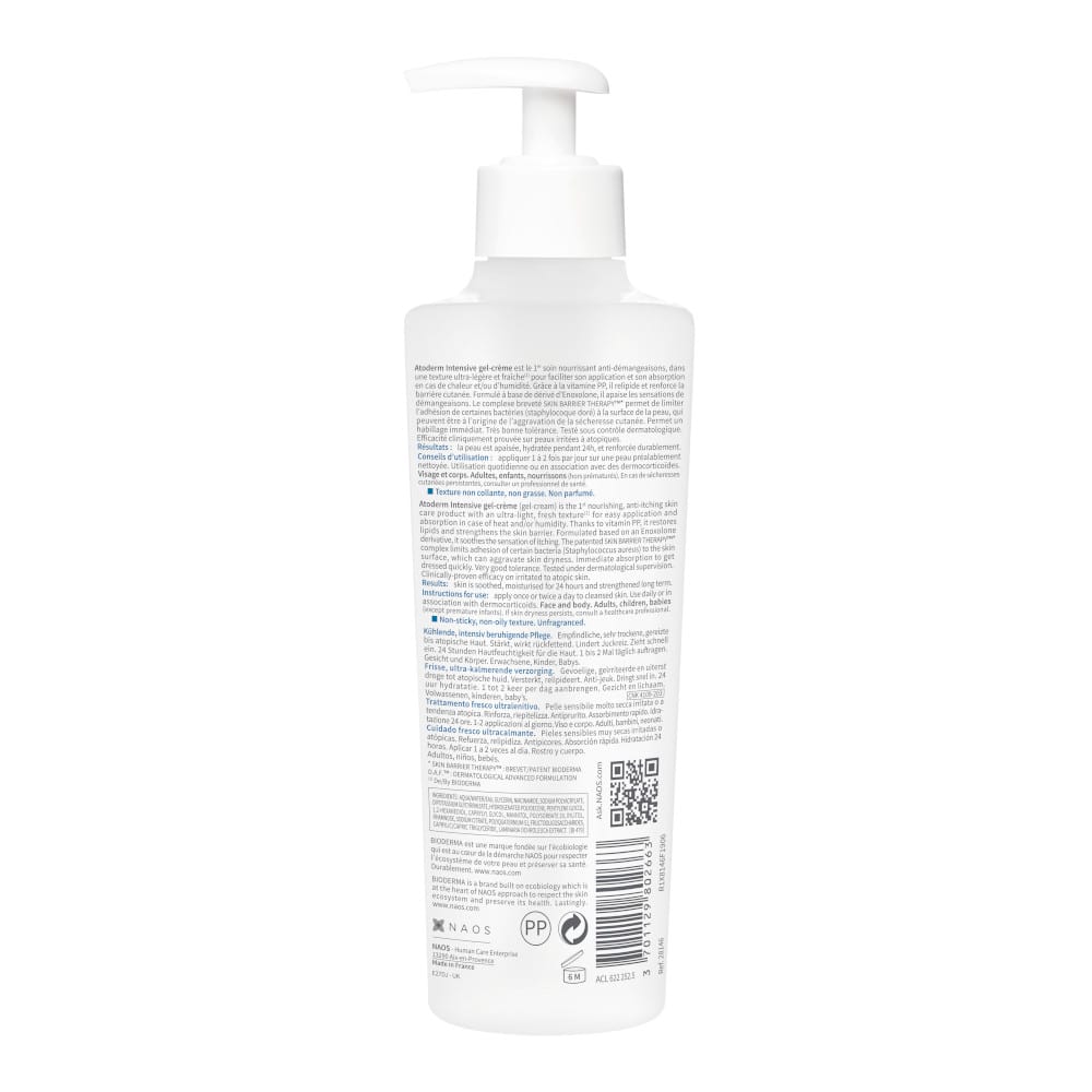 BIODERMA Atoderm Intensive gel-crème  200 ml Gel
