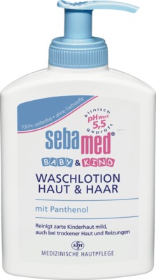 sebamed BABY & KIND WASCHLOTION HAUT & HAAR  200 ml Flüssigkeit