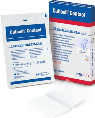 CUTICELL Contact 7,5x10 cm Verband 5 St Verband