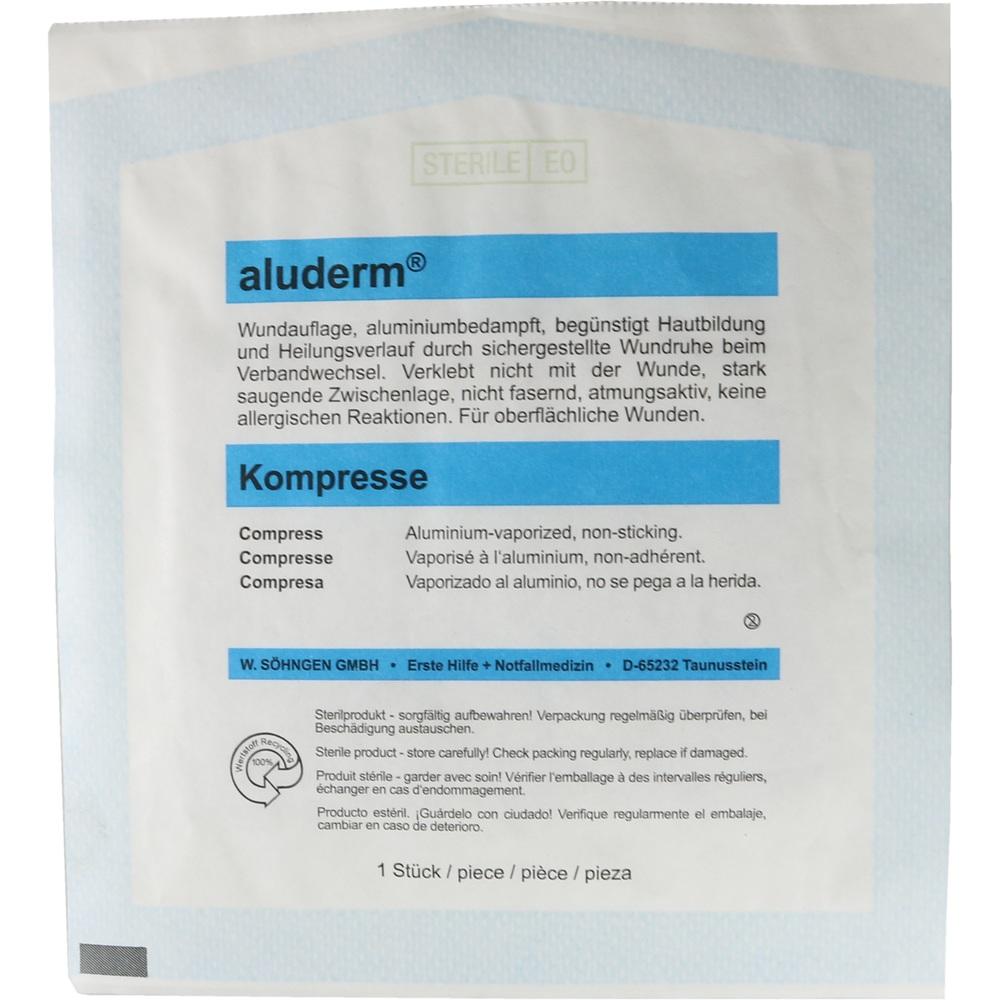 ALUDERM Kompressen 10x15 cm 1 St Kompressen