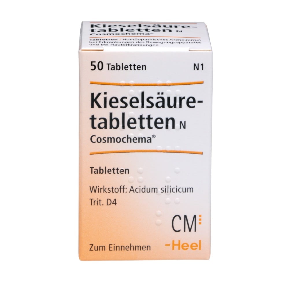 KIESELSÄURETABLETTEN N Cosmochema 50 St Tabletten