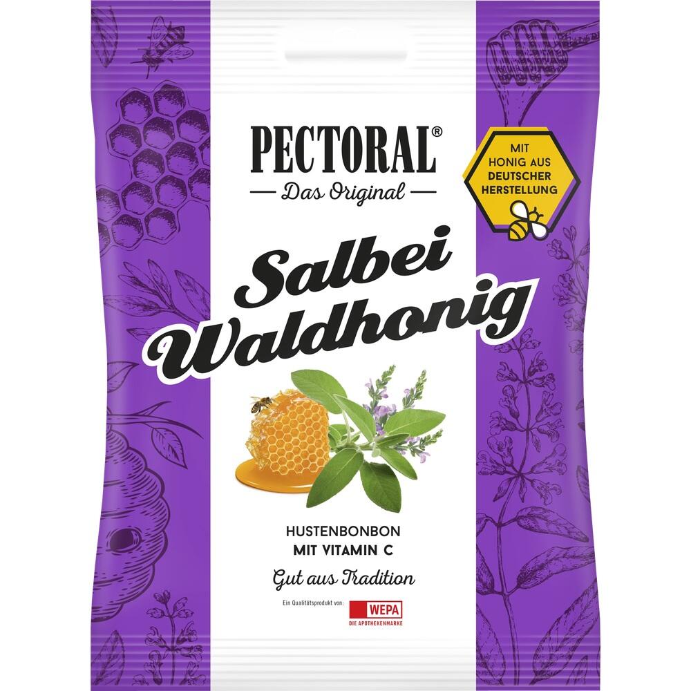 PECTORAL Salbei Waldhonig Bonbons 72 g Bonbons
