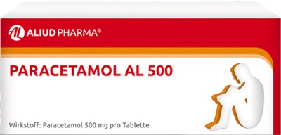 Paracetamol AL 500 bei akuten Schmerzen und Fieber