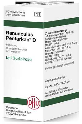 RANUNCULUS PENTARKAN D Liquidum 50 ml Mischung