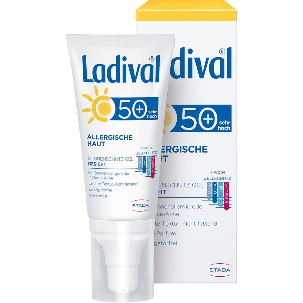 Ladival ALLERGISCHE HAUT LSF 50+ 50 ml Gel