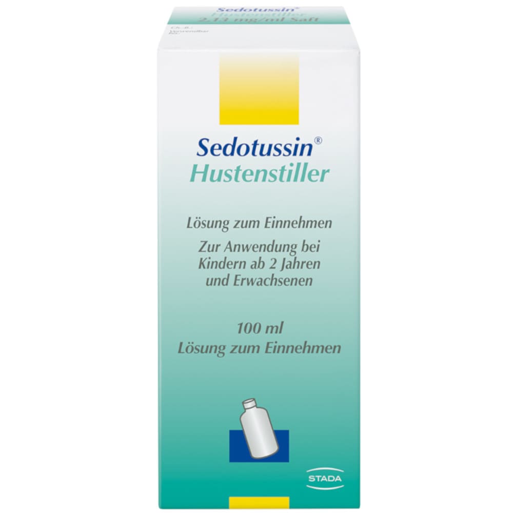 Sedotussin Hustenstiller 2,13mg/ml Saft 100 ml Lösung zum Einnehmen