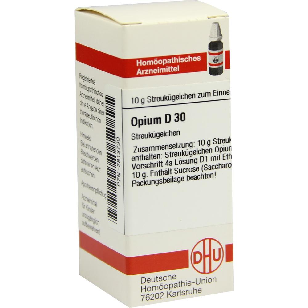 OPIUM D 30 Globuli 10 g Globuli