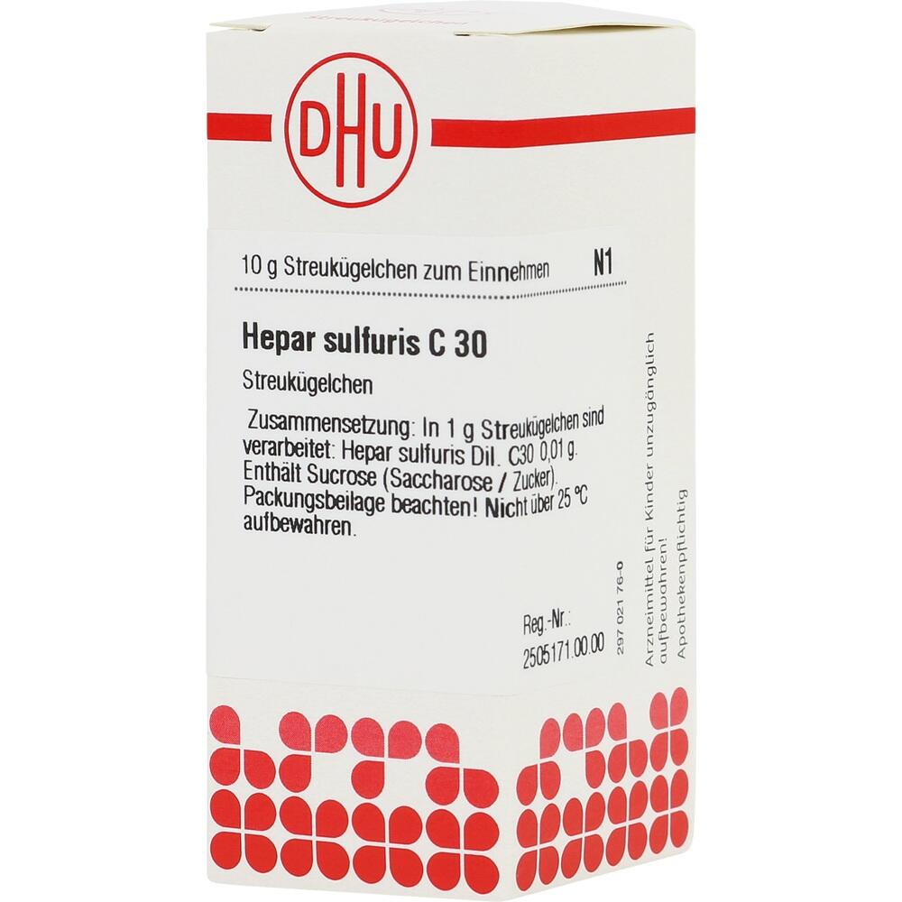 HEPAR SULFURIS C 30 Globuli 10 g Globuli