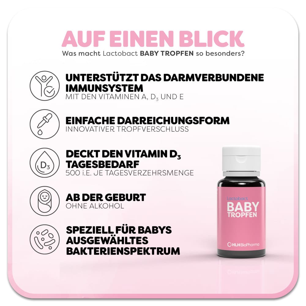 Lactobact BABY TROPFEN 15 ml Tropfen zum Einnehmen