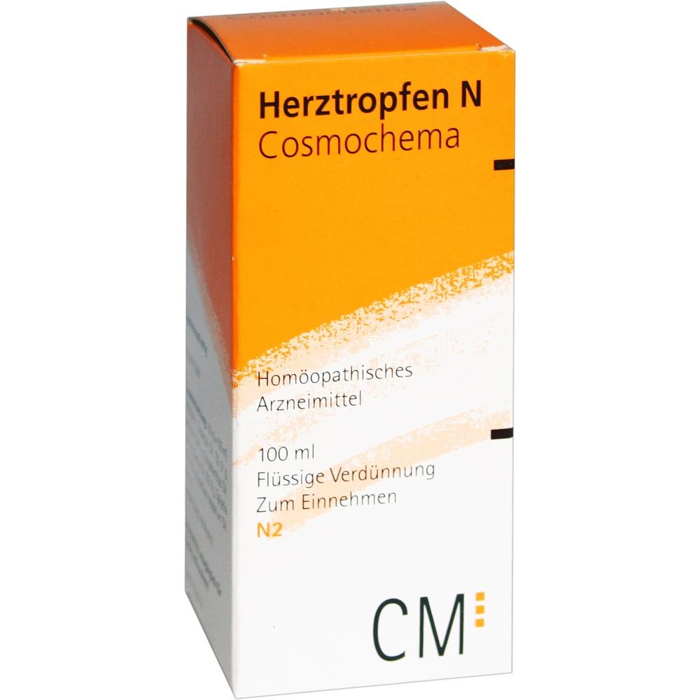 HERZTROPFEN N Cosmochema 100 ml Tropfen