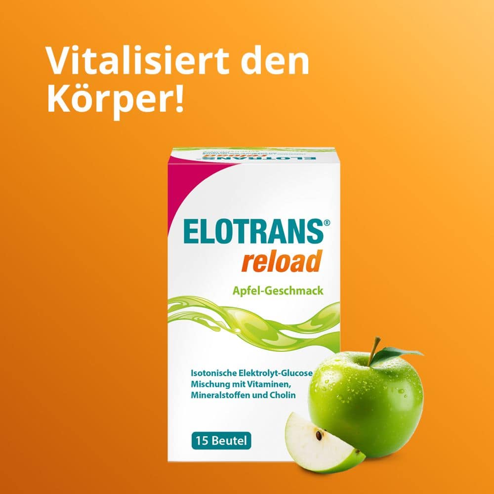 ELOTRANS reload Apfel 15X7.45 g Pulver