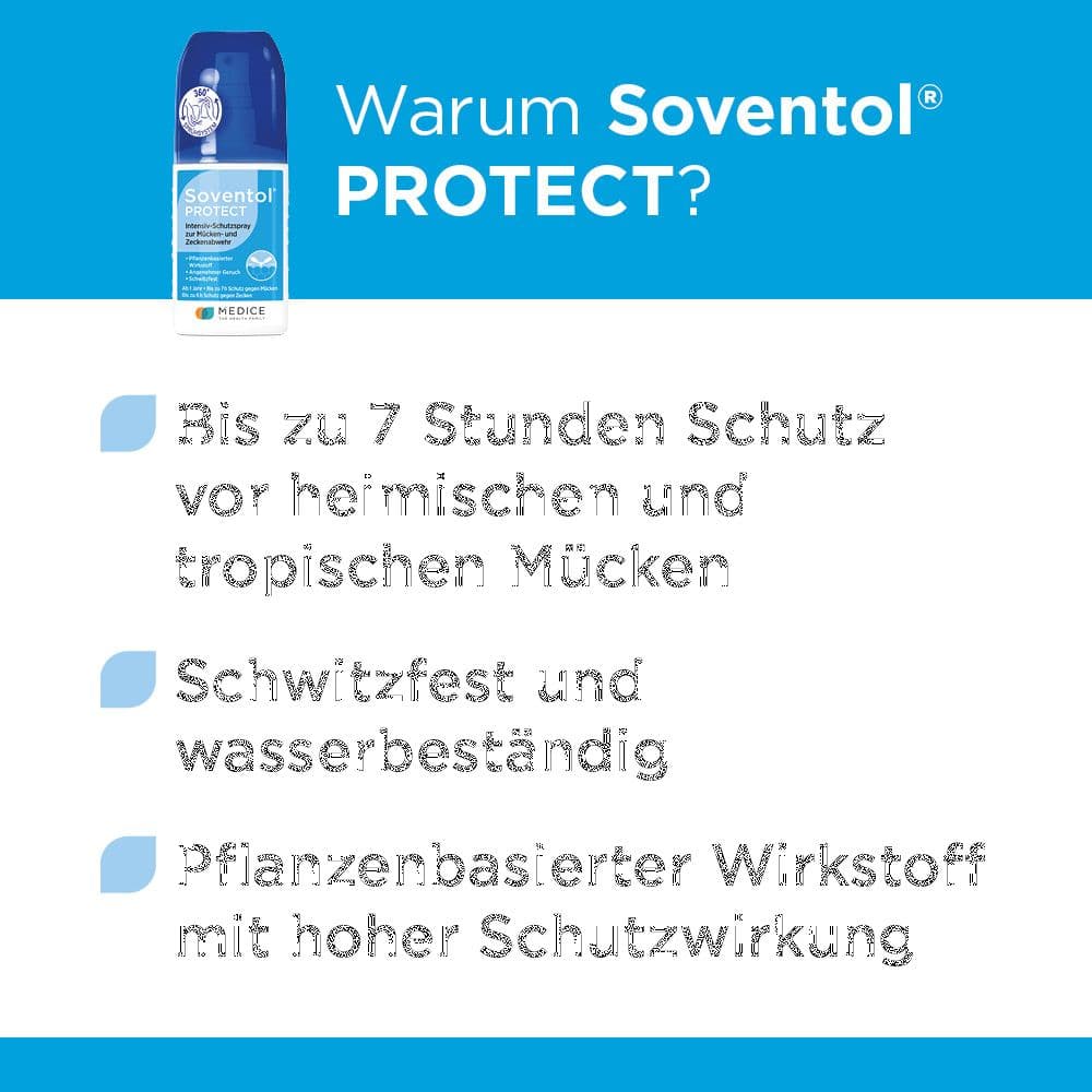 Soventol Protect Mücke zur Mückenabwehr  100 ml Spray