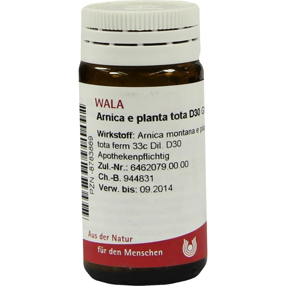 Arnica e planta tota D30 20 g Globuli