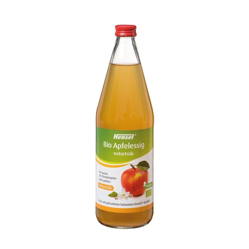 HENSEL Apfelessig naturtrüb Bio 750 ml Flüssigkeit