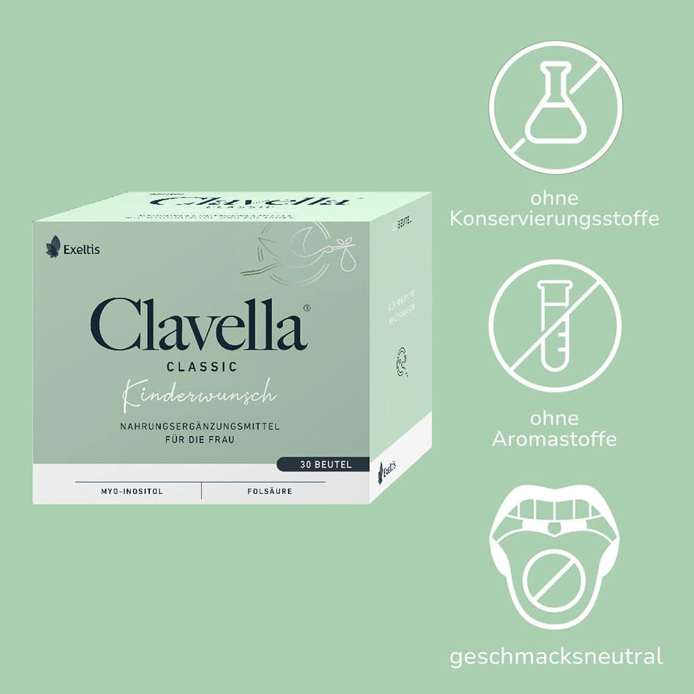 Clavella Classic Kinderwunsch  30X2 g Pulver