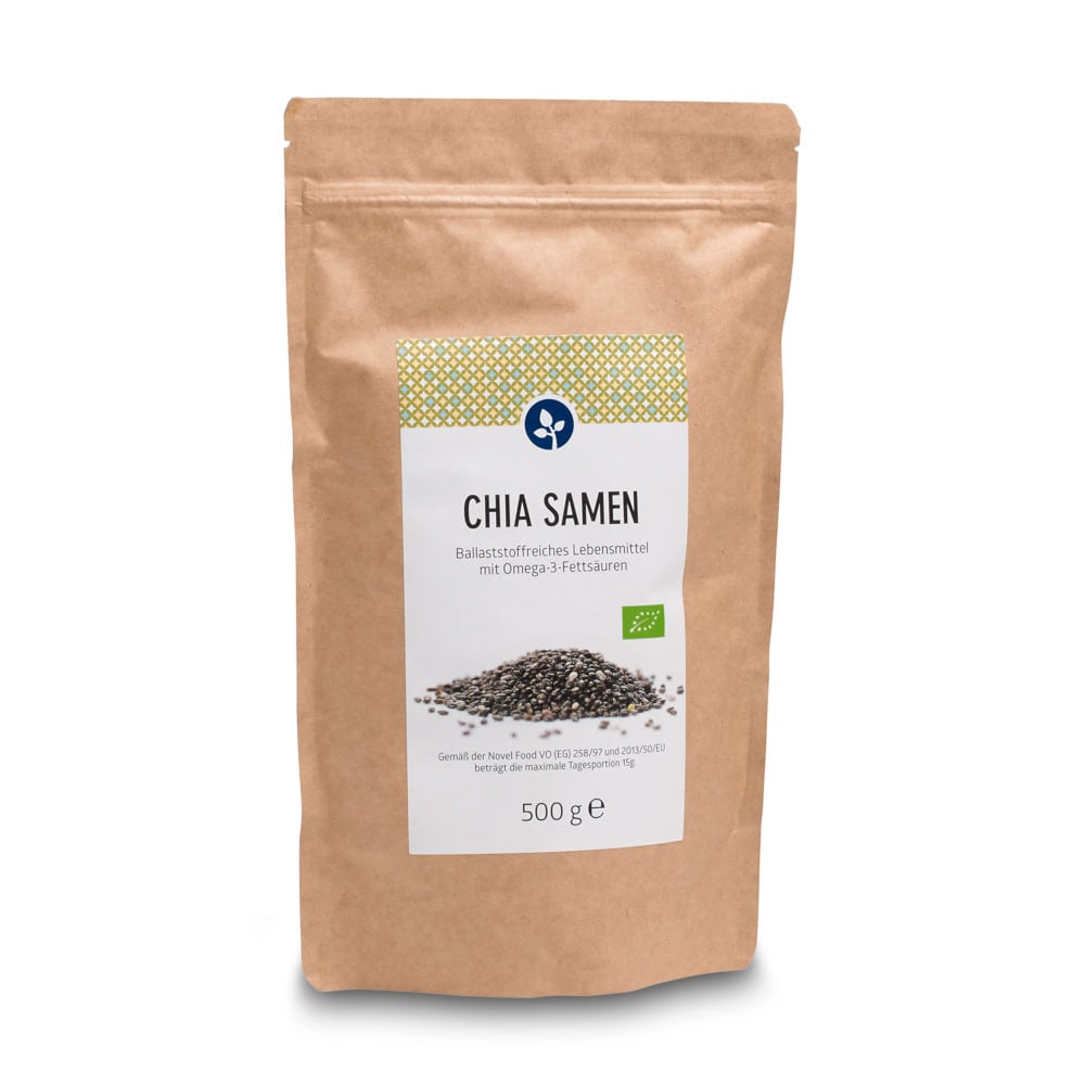 CHIA SAMEN 500 g Kerne