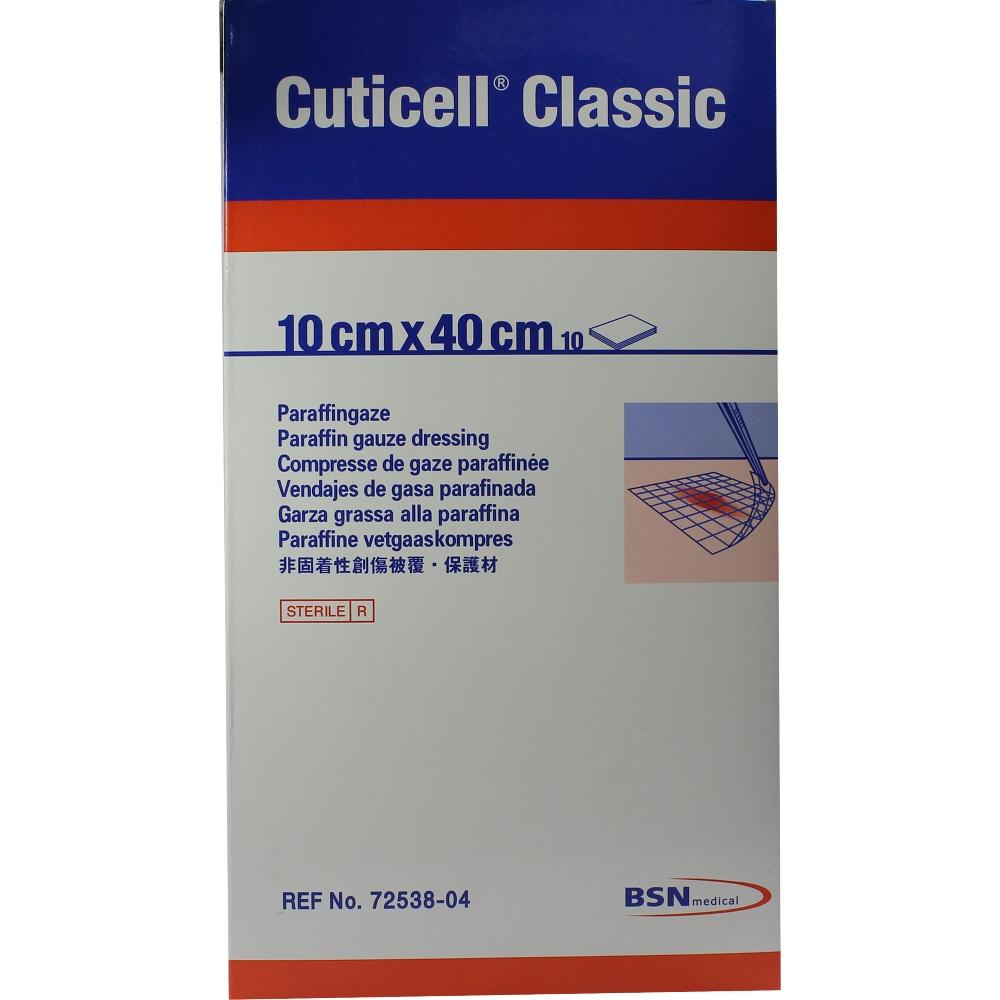 CUTICELL Classic Wundgaze 10x40 cm 10 St Wundgaze