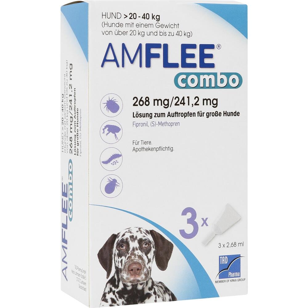 AMFLEE combo Hunde 20-40kg 3 St Lösung