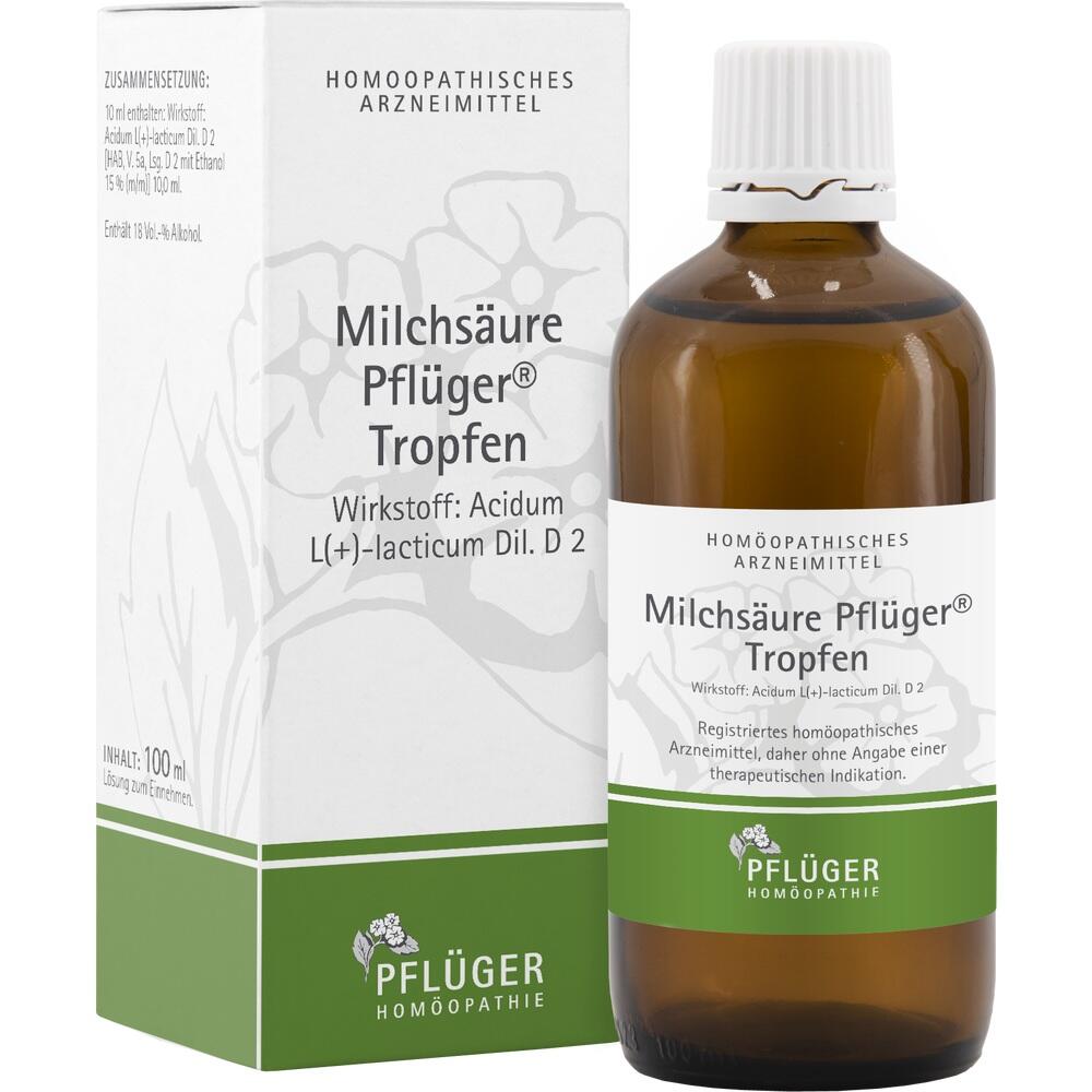 Milchsäure Pflüger Tropfen 100 ml Tropfen