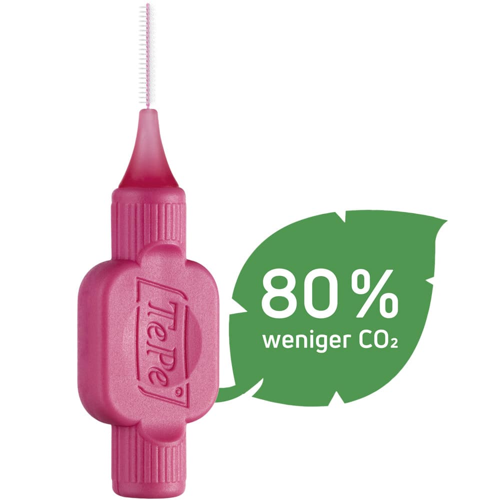 TEPE Interdentalbürste 0,4mm pink 6 St Zahnbürste