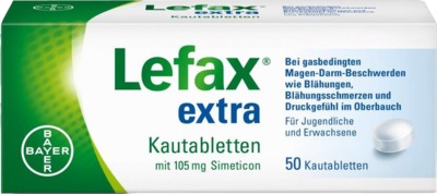 Lefax extra 50 St Kautabletten