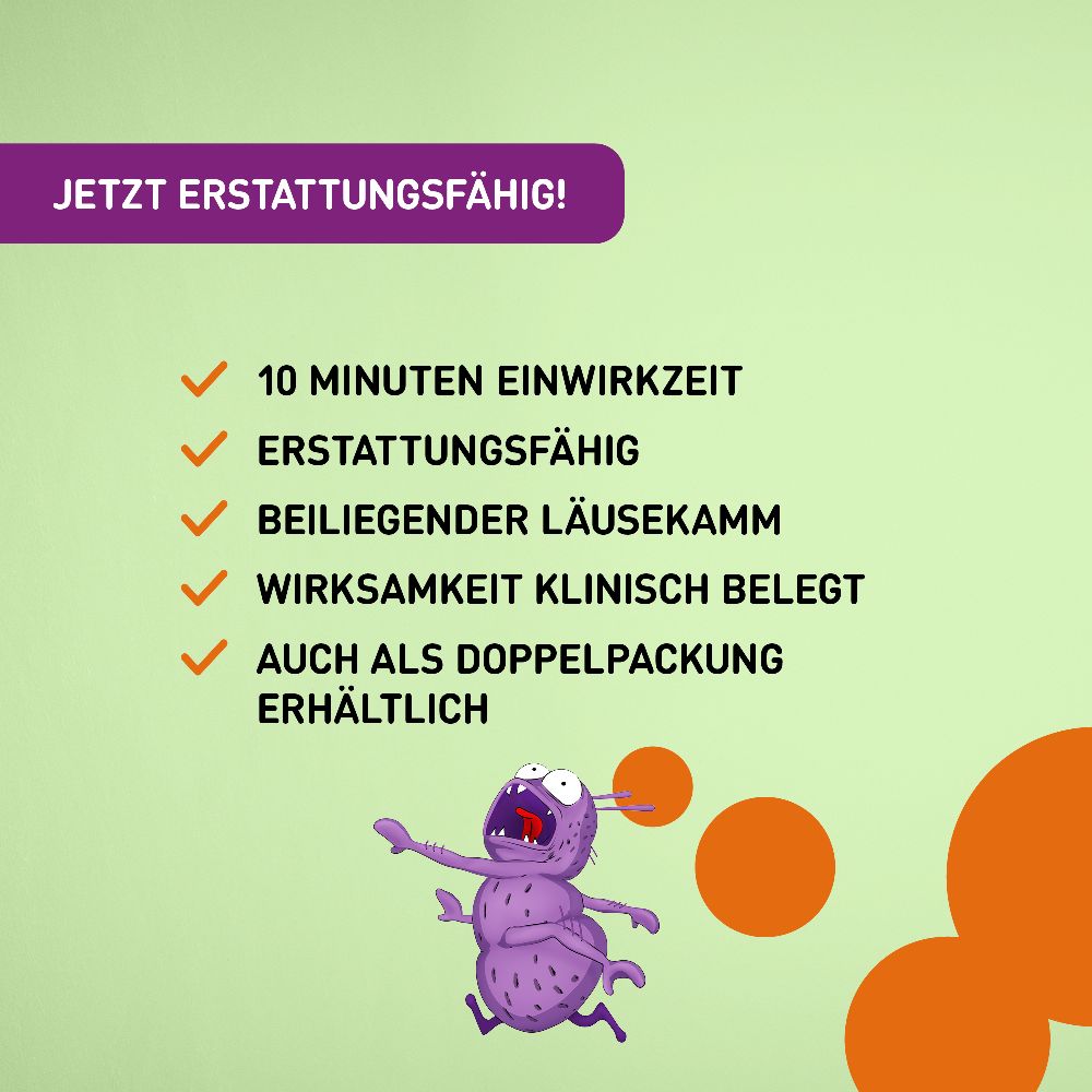 NYDA Läusespray gegen Kopfläuse & Nissen 50ml 50 ml Pumplösung
