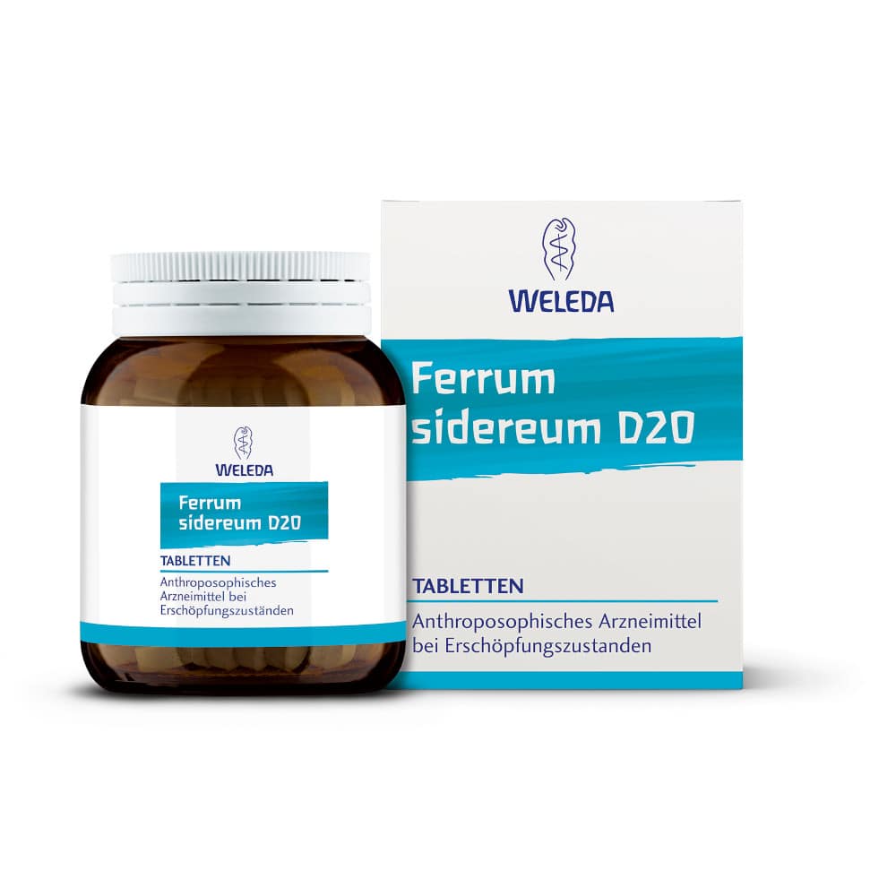 WELEDA FERRUM SIDEREUM D 20 Tabletten 80 St Tabletten