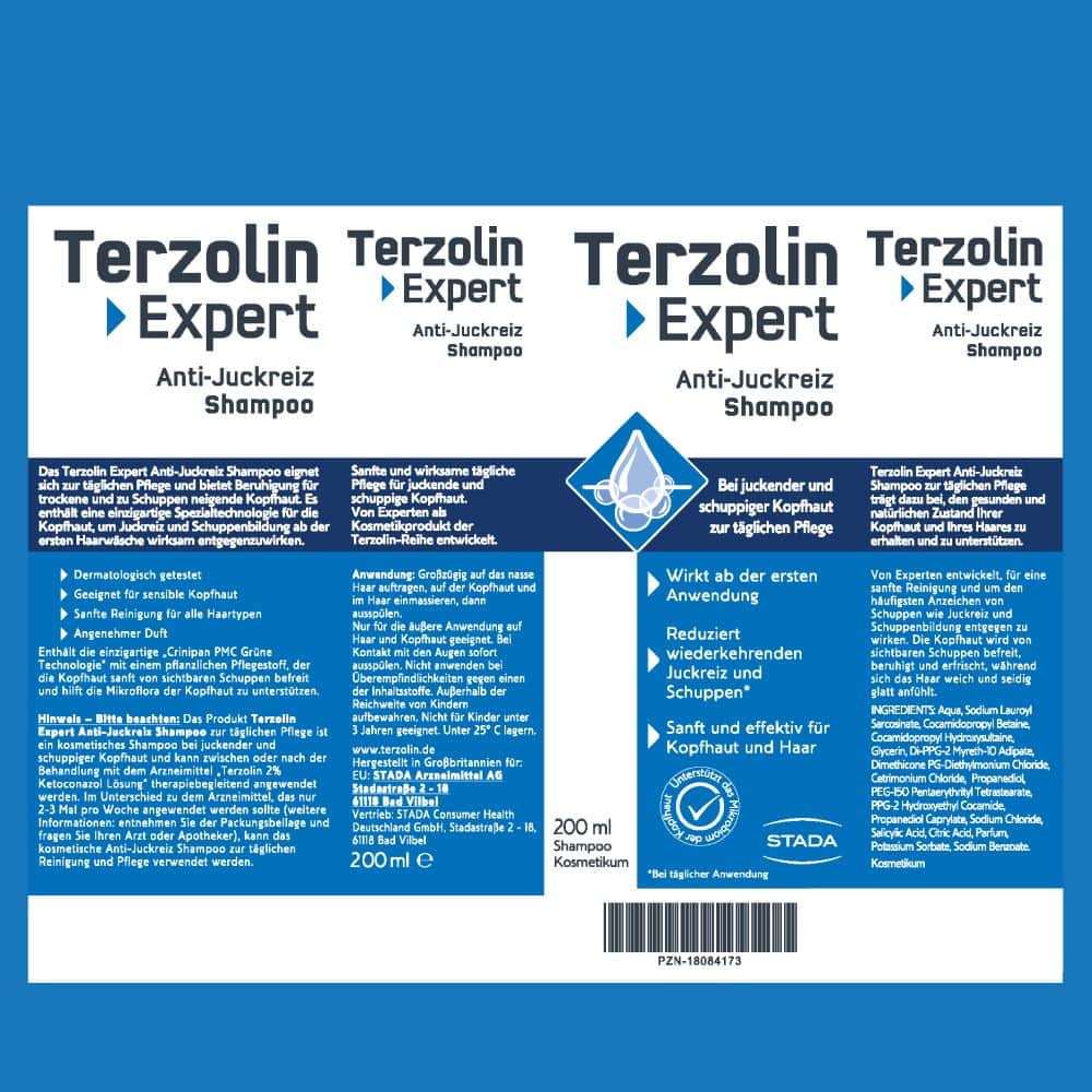 Terzolin Expert Anti Juckreiz Shampoo 200 ml Shampoo