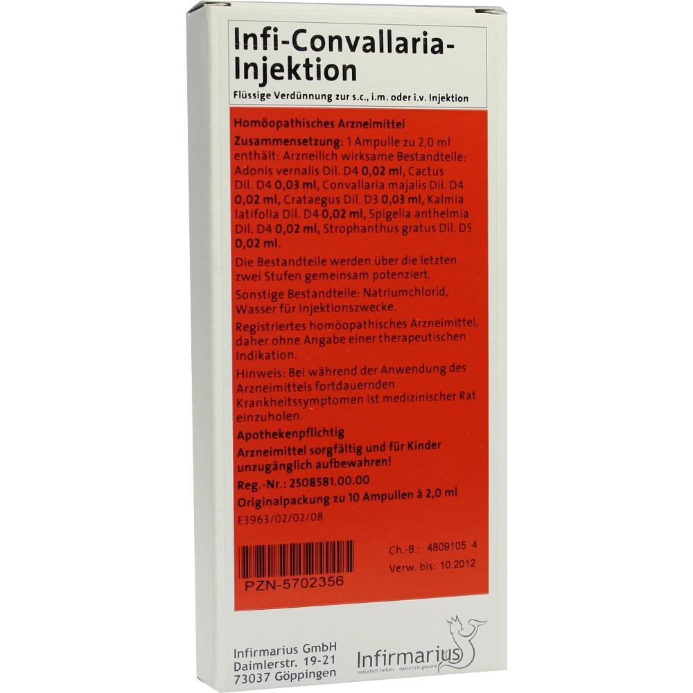 INFI CONVALLARIA Injektion 10X2 ml Ampullen