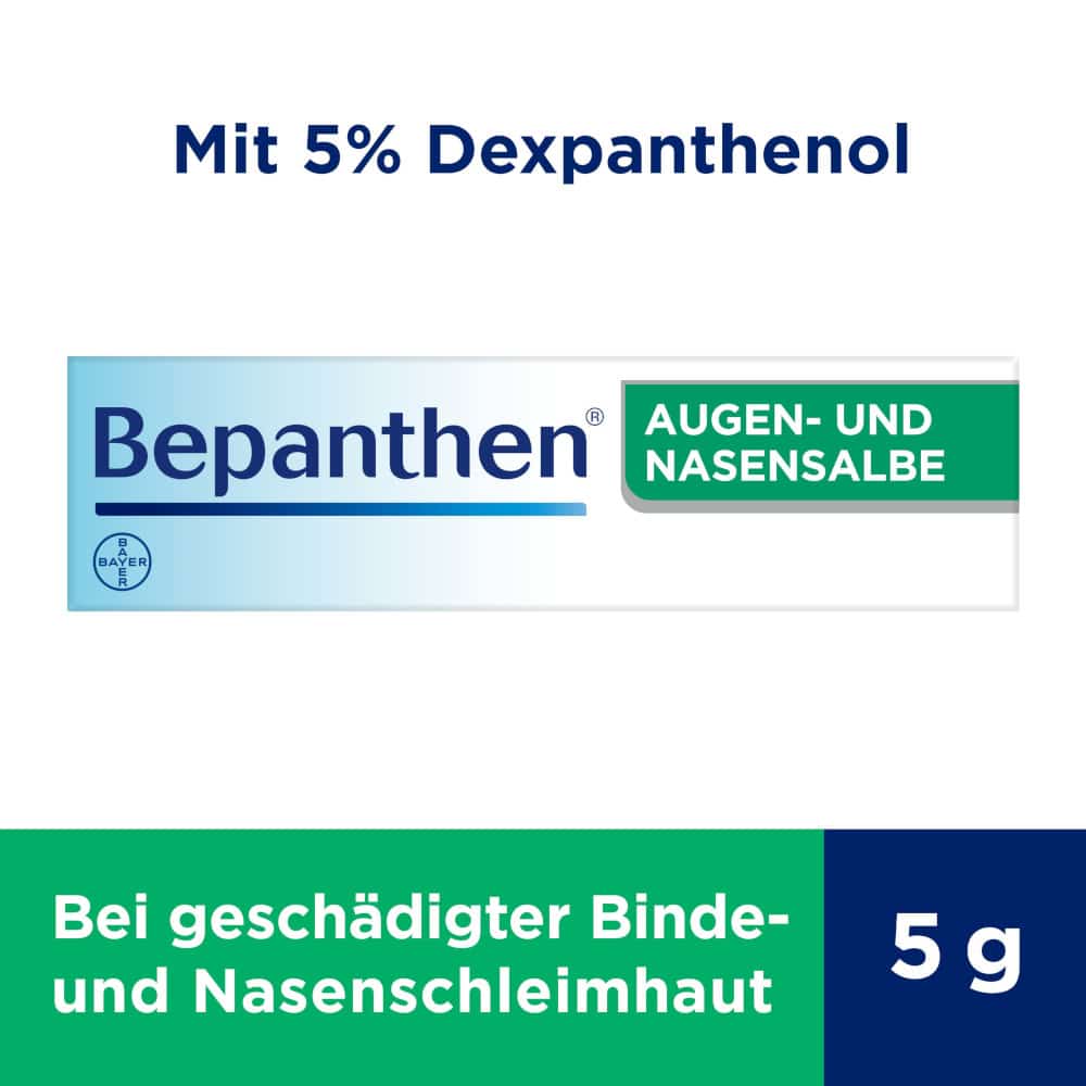 Bepanthen AUGEN- UND NASENSALBE 5 g Augen- und Nasensalbe