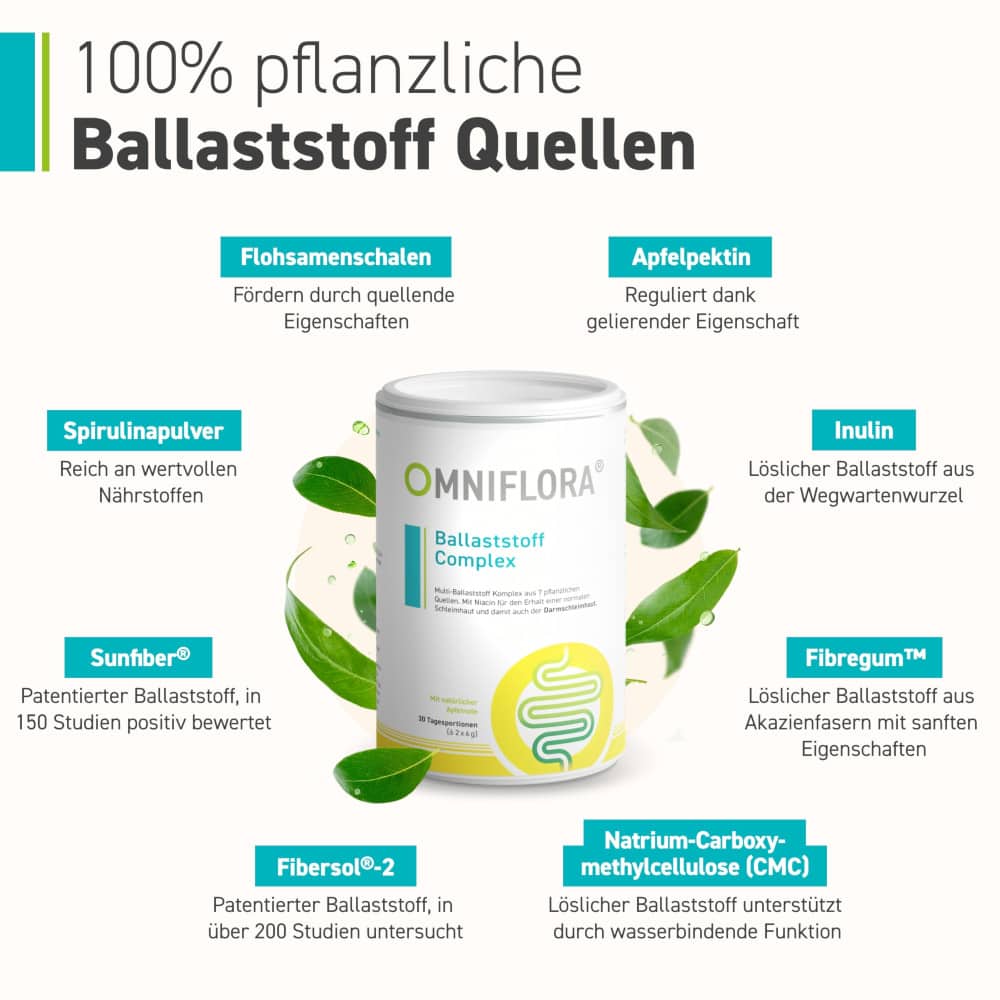 OMNIFLORA Ballaststoff Complex 360 g Pulver