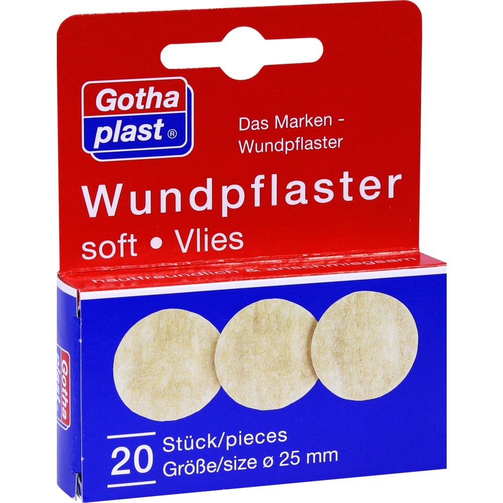 GOTHAPLAST Wundpfl.soft Vlies 2,5 cm 20 St Pflaster