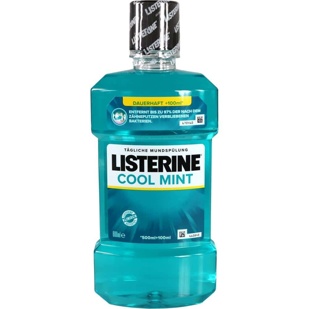 LISTERINE COOL MINT 600 ml Lösung LISTERINE COOL MINT 600 ml Lösung