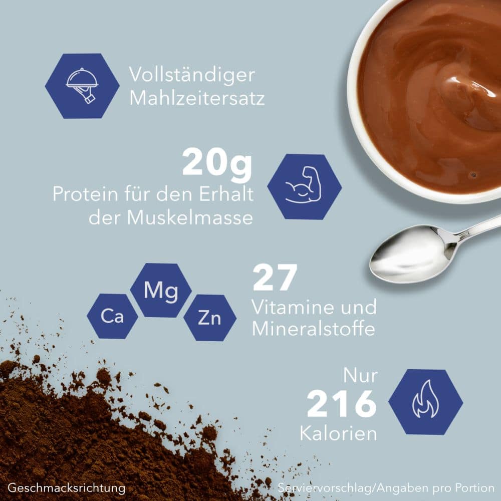 OPTIFAST CREME Schokolade Geschmack 8X55 g Pulver
