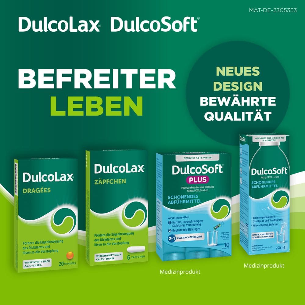 DulcoSoft Lösung - Abführmittel bei Verstopfung 250 ml Lösung zum Einnehmen
