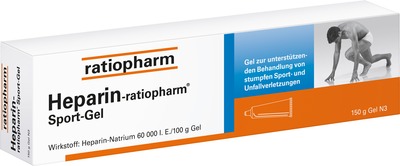 Heparin-ratiopharm Sport 150 g Gel